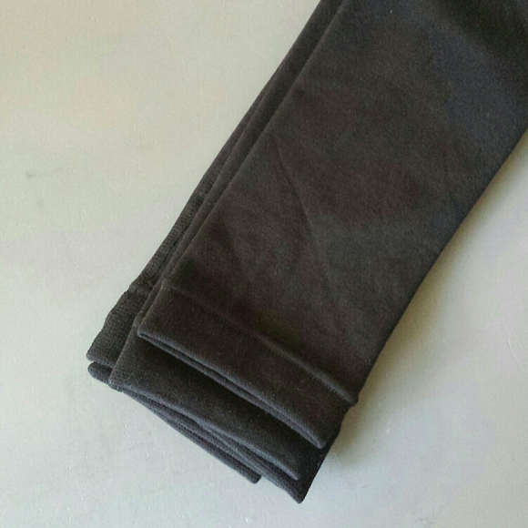 NWT Keds Girls Black Fleece Footless Tights M 7-10 Yrs - Picture 2 of 7